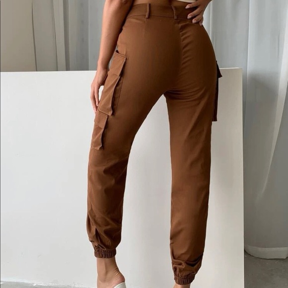 Brown Utility Cargo Pant - Picture 2 of 3